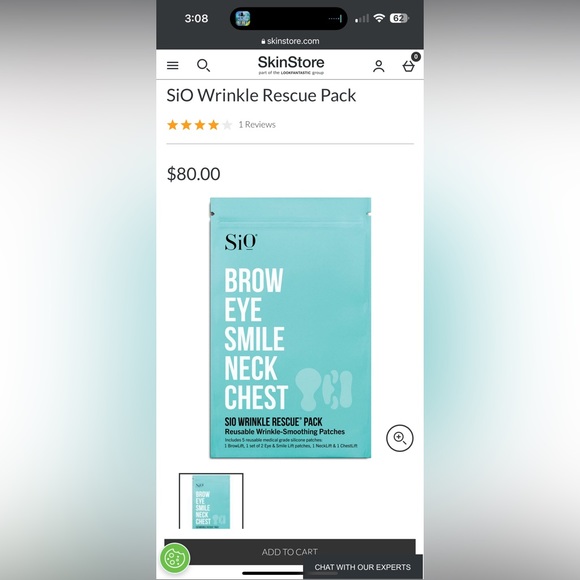 Sio Wrinkle Rescue Pack - Picture 3 of 4